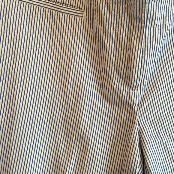 Ann Taylor Seersucker Work Pants in Size 2 - Picture 2 of 5